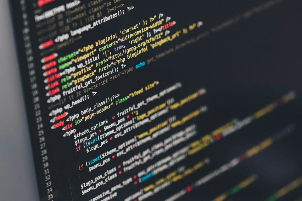 Developer building a fast, secure website in code